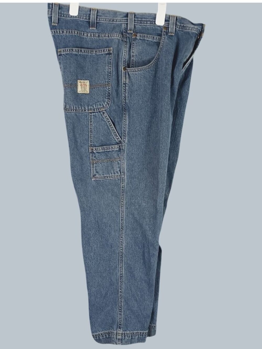 Eddie Bauer Outdoor Outfitter Utility Jeans Mens 36x29 Blue Gorpcore Workwear